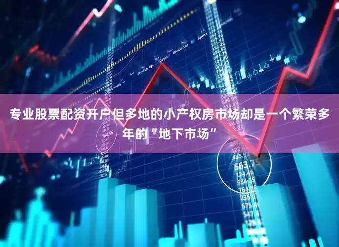 专业股票配资开户但多地的小产权房市场却是一个繁荣多年的“地下市场”